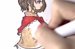 画出来的漂亮小姐姐的,描绘现代都市中的时尚女神